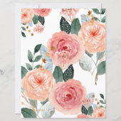 Elegant Neutral Wedding Invitation | Fully Editab (裏面)