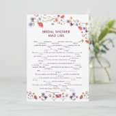 Elegant New Chapter Begins Bridal Shower Mad Libs (スタンド正面)