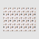 Elegant New Year Celebration Party Pattern 薄葉紙 (正面)