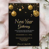 Elegant new year gathering party Invitation 招待状