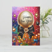 Elegant New Year Greeting  シーズンカード (スタンド正面)