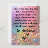 Elegant New Year Greeting  シーズンカード (裏面)