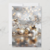 Elegant New Year's Eve Party Invitation シーズンカード (裏面)