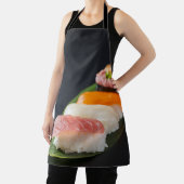 Elegant nigiri sushi lineup apron SUSHIMI series エプロン (インサイチュ)