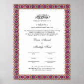 Elegant nikahnama ポスター (正面)