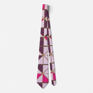 Elegant Nubian Geometric Tie ネクタイ