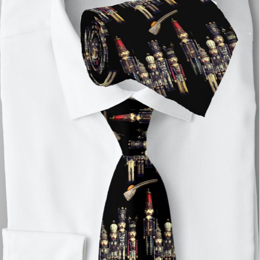 Elegant Nutcracker Christmas Neck Tie ネクタイ