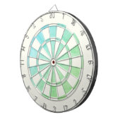 Elegant Ombre Dartboard with White Border ダーツボード (正面右)