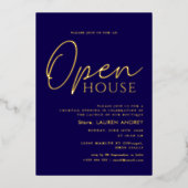 Elegant Open House 箔招待状 (正面)