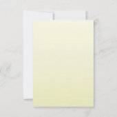 Elegant Orchid and Vine Cross thank you card サンキューカード (裏面)