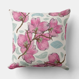 Elegant Orchid Blossom Square Pillow – Luxe Bloom クッション