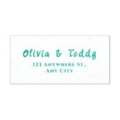 Elegant Organic Modern Wedding Invitation セルフインキングスタンプ (デザイン)