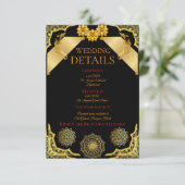 Elegant Ornate Information Card エンクロージャーカード (スタンド正面)