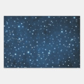 Elegant osmic Purple, Green & Blue Zodiac Design ラッピングペーパーシート (正面3)