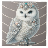 Elegant Owl タイル (正面)