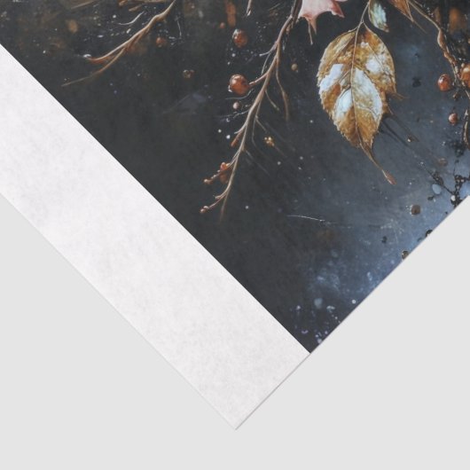 Elegant Pair of Roses Decoupage 薄葉紙 (詳細)