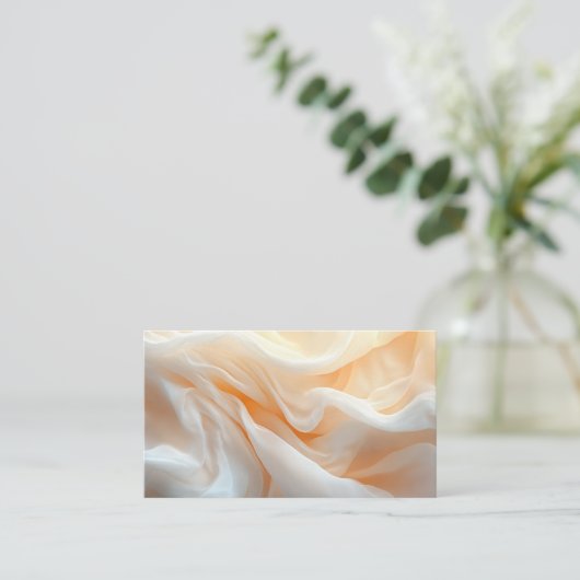 Elegant Pale Tone Texture 名刺 (スタンド正面)