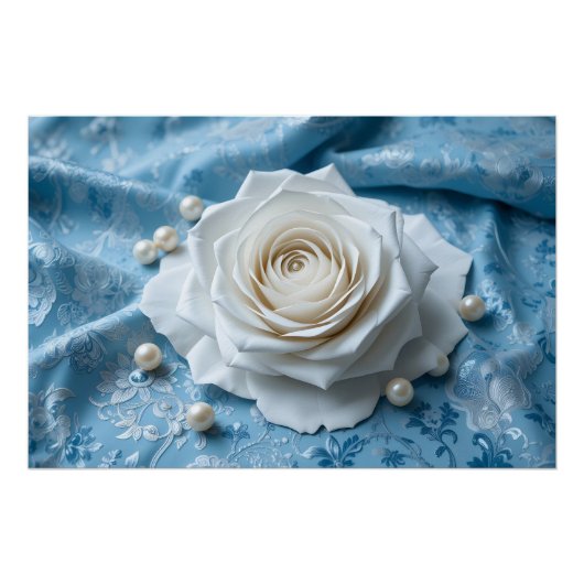 Elegant Papercraft Still Life ポスター (正面)