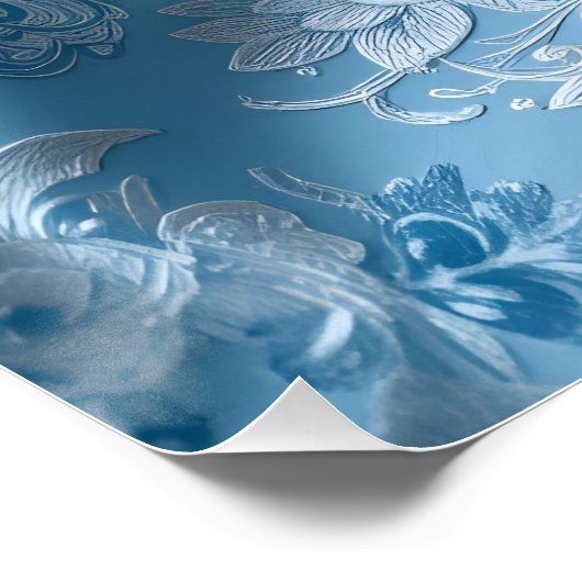 Elegant Papercraft Still Life ポスター (コーナー)