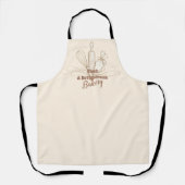 Elegant Pastel Bakery Branding エプロン (正面)