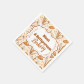 Elegant Pastel Bakery Branding スタンダードカクテルナプキン (角)