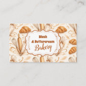 Elegant Pastel Bakery Branding 名刺 (正面)