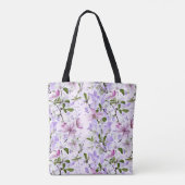 Elegant Pastel Blossom  トートバッグ (裏面)