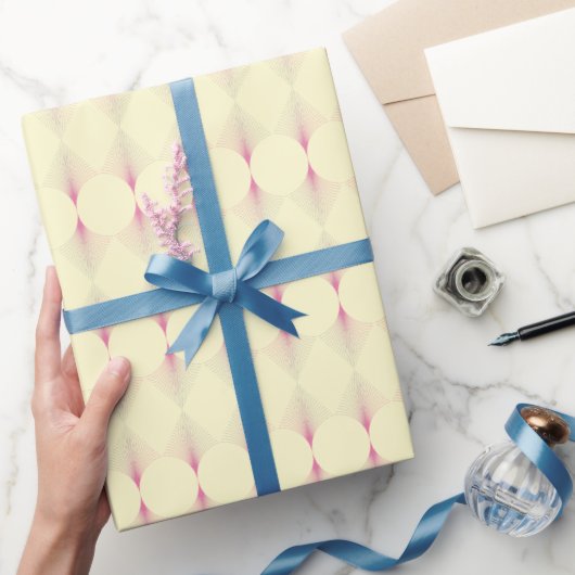 Elegant Pastel Geometric Gift Wrap ラッピングペーパー (ギフト)