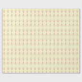 Elegant Pastel Geometric Gift Wrap ラッピングペーパー (フラット)