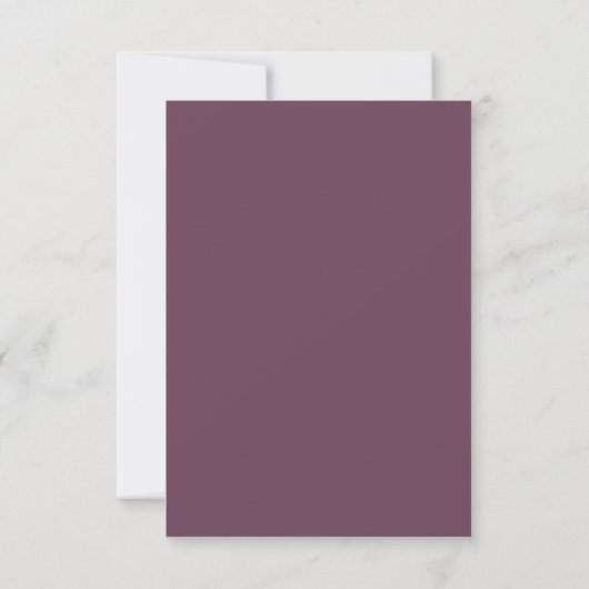 Elegant Pastel Ombre RSVP (裏面)
