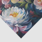 Elegant Pastel Spring Flowers Decoupage 薄葉紙 (詳細)