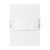 Elegant Pastel Wildflower Garden Wedding 招待状ベリーバンド (裏面例)