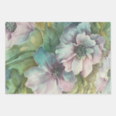 Elegant Pastel Wrapping Paper for Weddings & Gifts ラッピングペーパーシート (正面3)