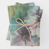 Elegant Pastel Wrapping Paper for Weddings & Gifts ラッピングペーパーシート (インサイチュ)