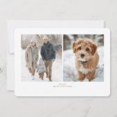 Elegant Peace on Earth Photo シーズンカード (裏面)