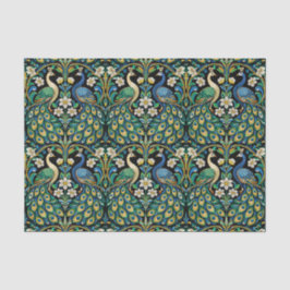 Elegant Peacock Garden 薄葉紙