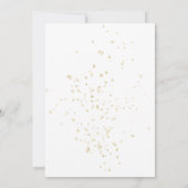 Elegant Pearls and Prosecco party Bridal Shower 招待状 (裏面)