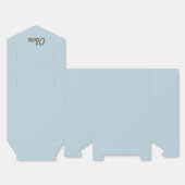 Elegant Personalised Children’s Party Box Gift  フェイバーボックス (見開き)