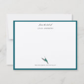 Elegant personalized  ノートカード (正面)