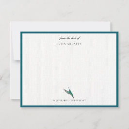 Elegant personalized ノートカード