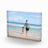 Elegant Personalized Acrylic Photo Plaque フォトブロック (右)