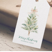 Elegant Personalized Christmas Tree ギフトタグ