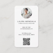 Elegant Personalized Editable Business Card Print 名刺 (正面)