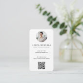 Elegant Personalized Editable Business Card Print 名刺 (スタンド正面)