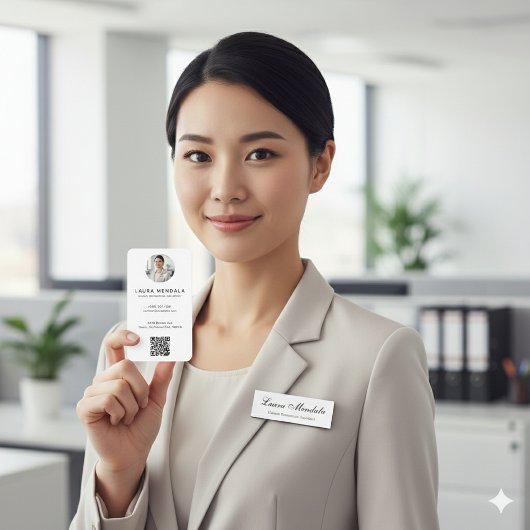 Elegant Personalized Editable Business Card Print 名刺