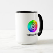 Elegant Personalized High Quality 15oz mug マグカップ (正面右)