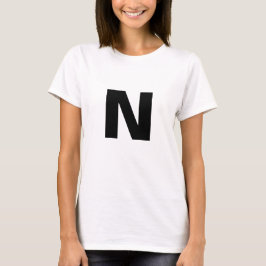 Elegant Personalized Monogram - Stylish Gift Tee Tシャツ