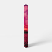 Elegant Personalized Name Dusk Sunset Water Samsung Galaxyケース (左側面)