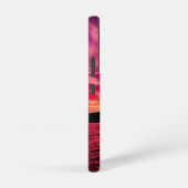 Elegant Personalized Name Dusk Sunset Water Samsung Galaxyケース (右側面)