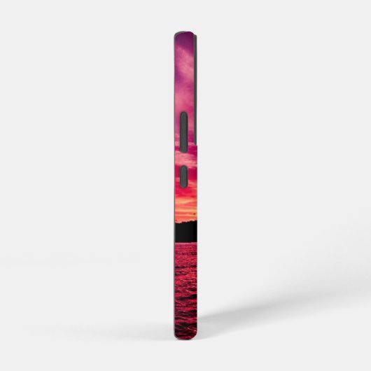 Elegant Personalized Name Dusk Sunset Water Samsung Galaxyケース (右側面)